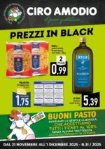 Ciro Amodio Prezzi in black - al 01.12.2025