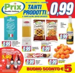 Prix Tanti prodotti a 0.99 € - al 01.12.2025
