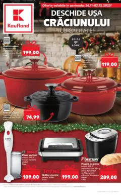 Ofertele Kaufland valabile de la 26.11.2025 Ofertele Kaufland valabile de la 26.11.2025