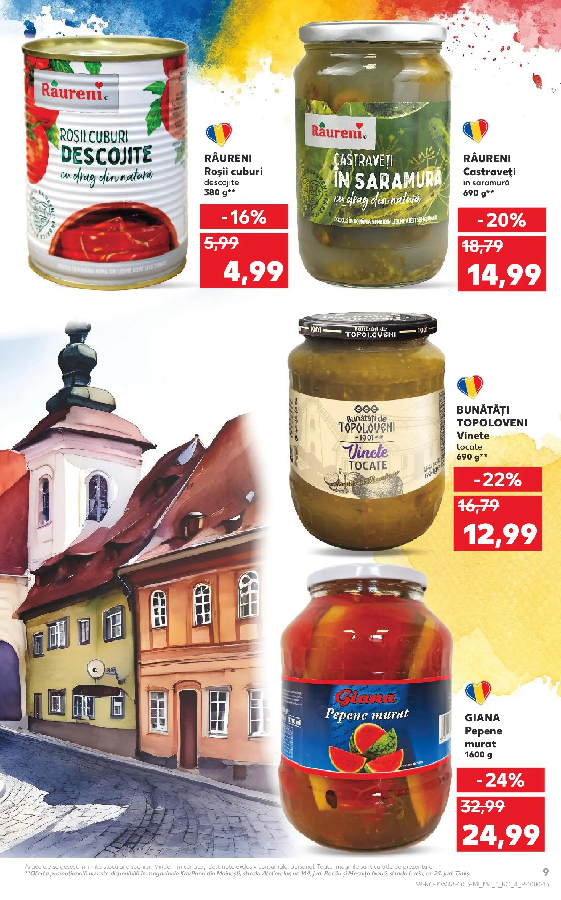 Catalog Kaufland - Arad 25.11.2025 - Revista si Oferta | Pagină: 9 | Produse: Roșii, Castraveți