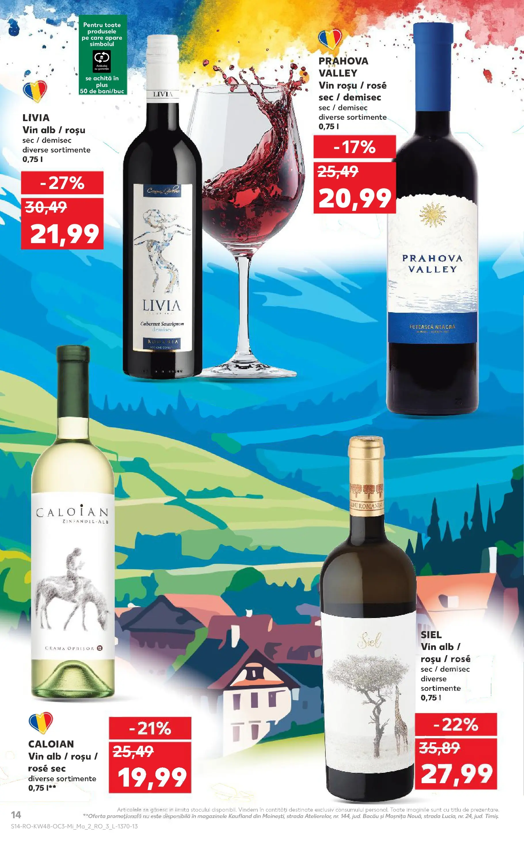 Catalog Kaufland - Fălticeni 26.11.2025 - Revista si Oferta | Pagină: 14 | Produse: Vin