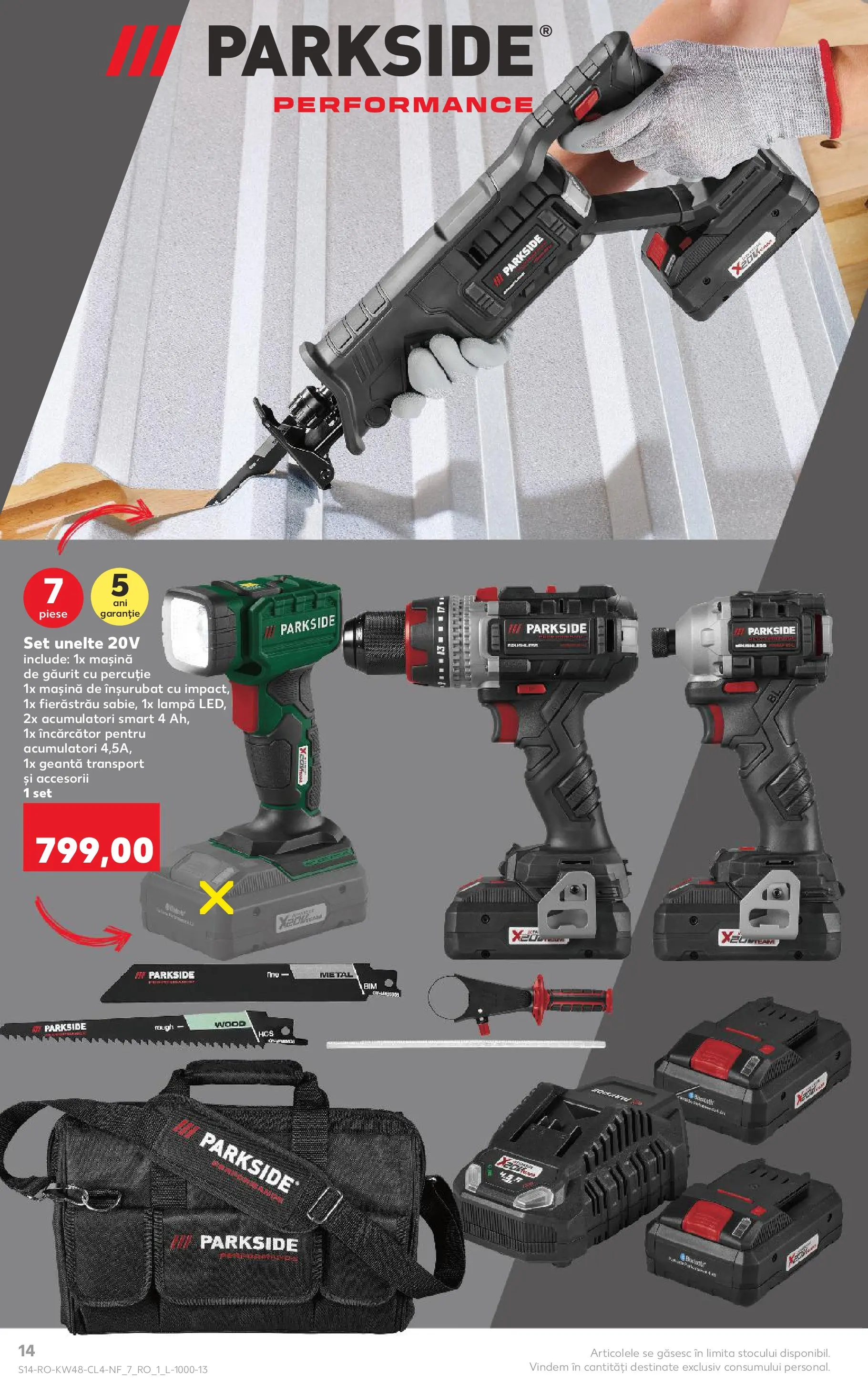 Catalog Kaufland - Zalau 25.11.2025 - Revista si Oferta | Pagină: 14 | Produse: Mașină de găurit, Încărcător, Geantă, Lampă