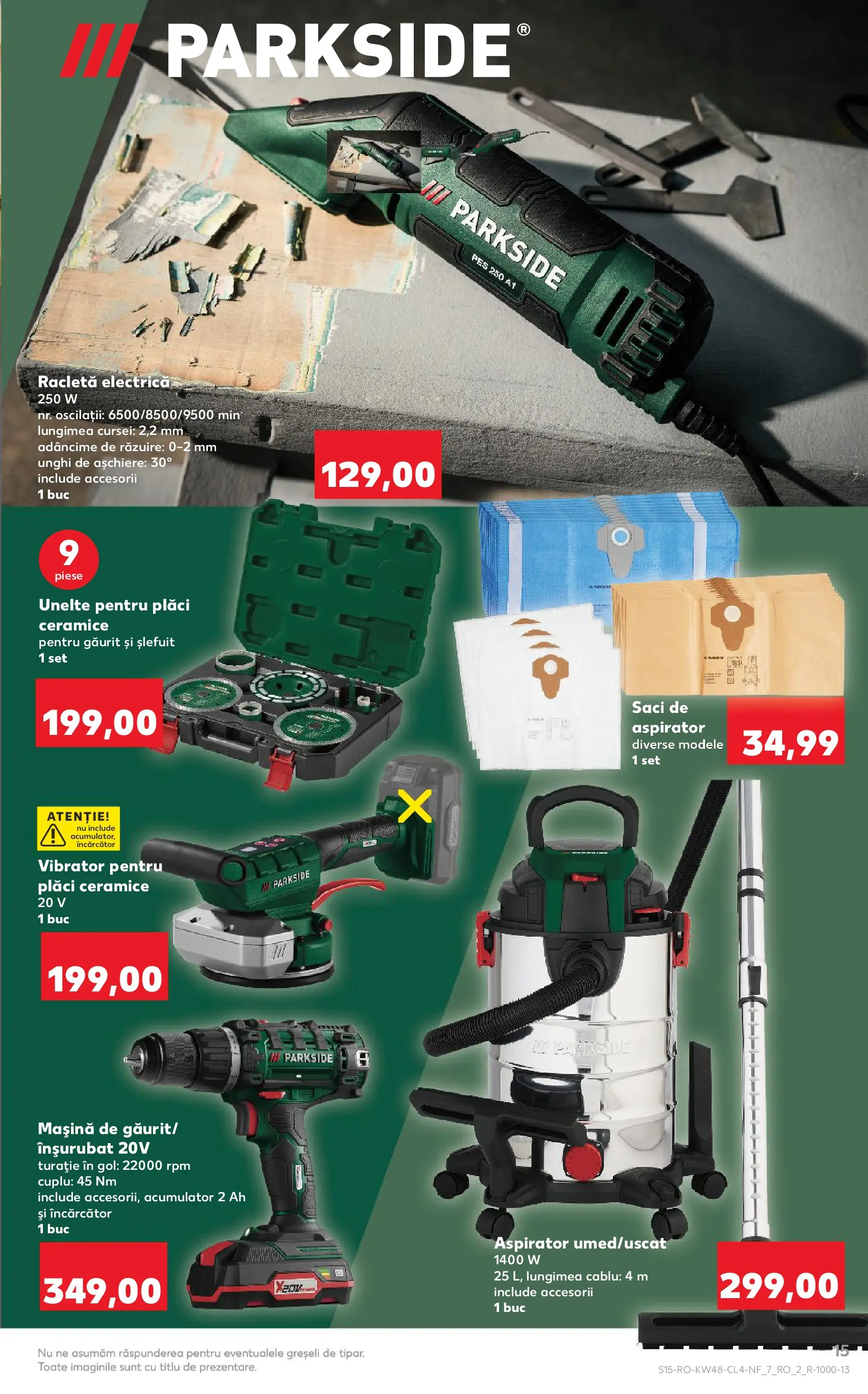 Catalog Kaufland - Zalau 25.11.2025 - Revista si Oferta | Pagină: 15 | Produse: Încărcător, Cablu, Aspirator