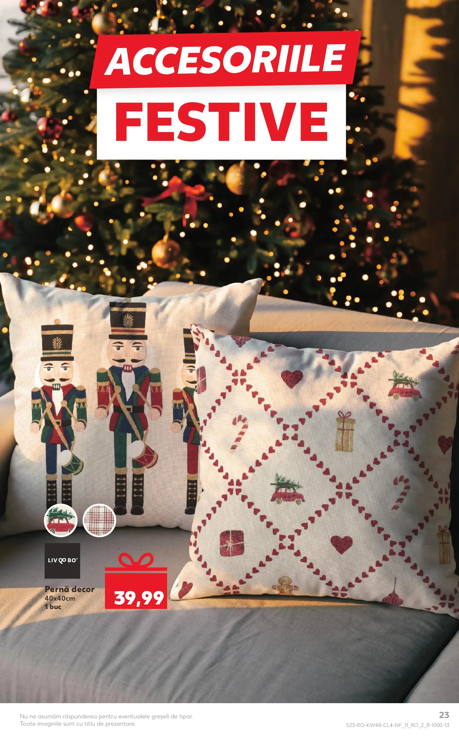 Catalog Kaufland - Zalau 25.11.2025 - Revista si Oferta | Pagină: 23 | Produse: Pernă