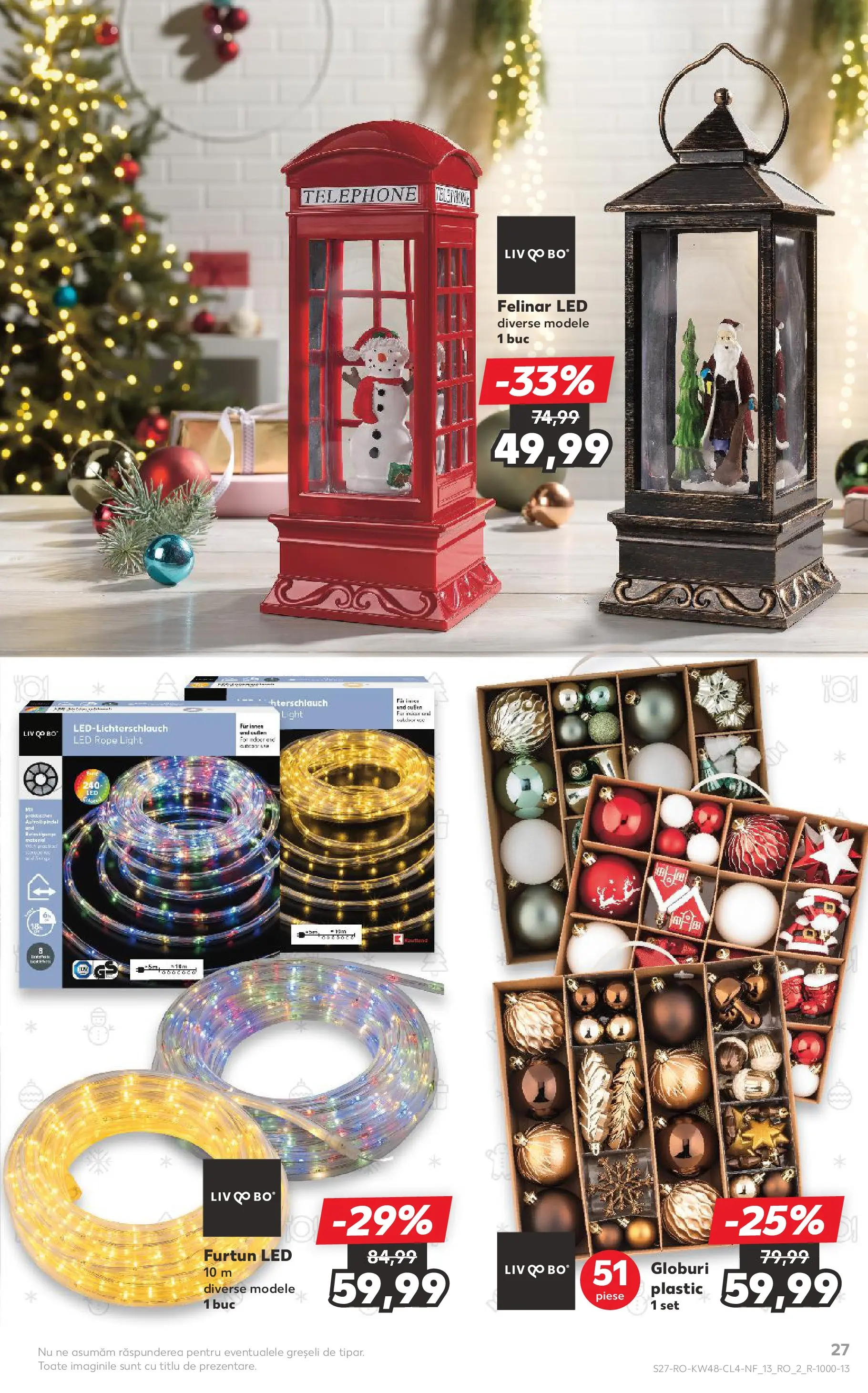 Catalog Kaufland - Zalau 25.11.2025 - Revista si Oferta | Pagină: 27 | Produse: Babak, Felinar