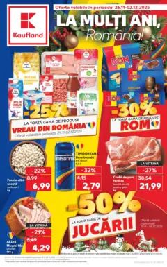 Ofertele Kaufland valabile de la 25.11.2025
