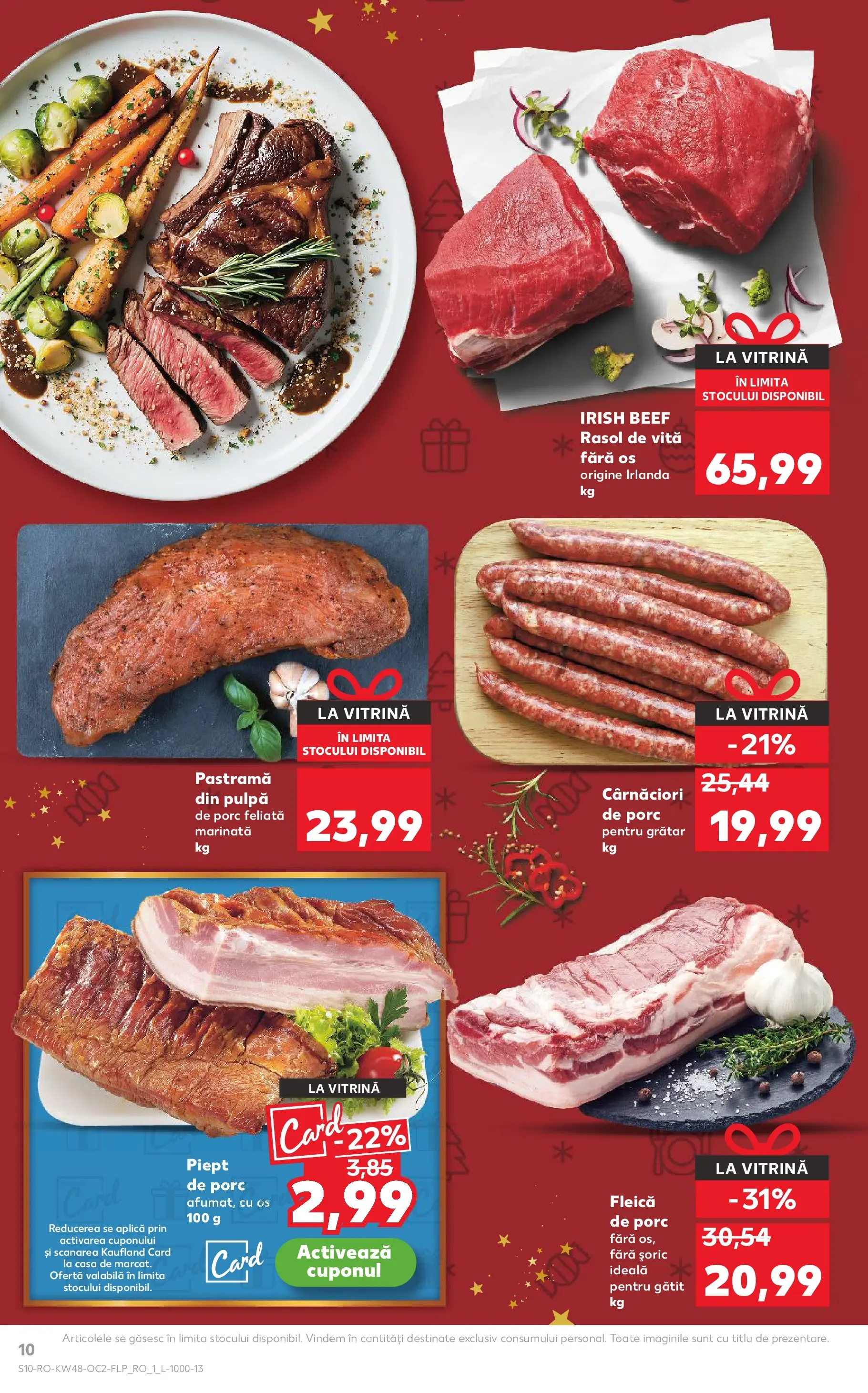 Catalog Kaufland - Domnesti 25.11.2025 - Revista si Oferta | Pagină: 10 | Produse: Grătar, Vitrină, Rasol, Fleică