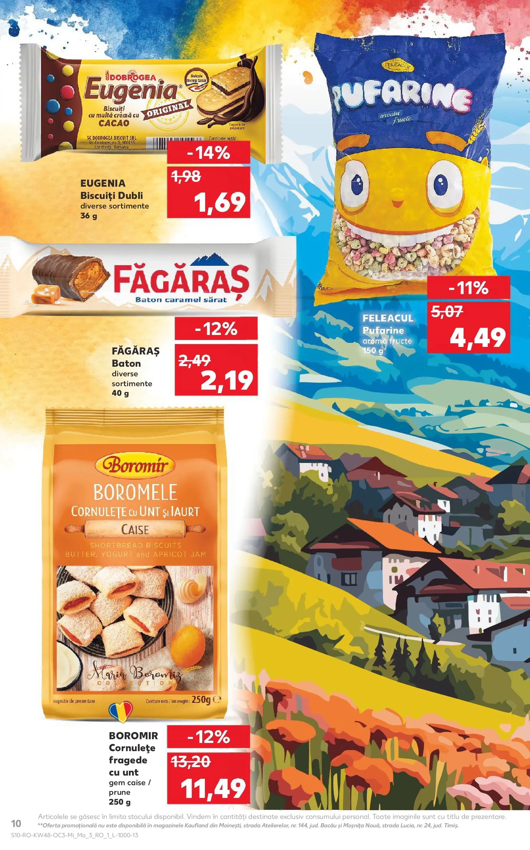 Catalog Kaufland - Galați 25.11.2025 - Revista si Oferta | Pagină: 10 | Produse: Gem, Iaurt, Cacao, Biscuiți