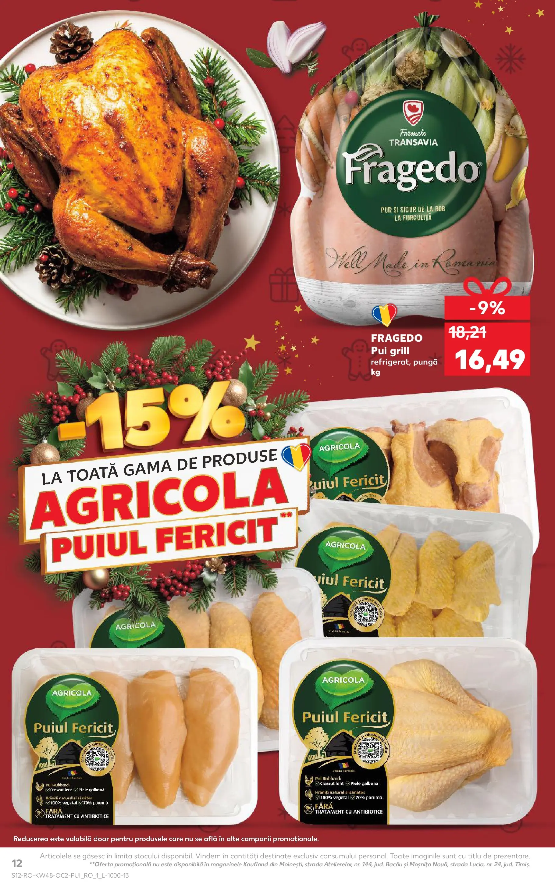 Catalog Kaufland - Domnesti 25.11.2025 - Revista si Oferta | Pagină: 12 | Produse: Pungă, Grill, Hacıyatmaz Kedi Oyuncağı, Porumb