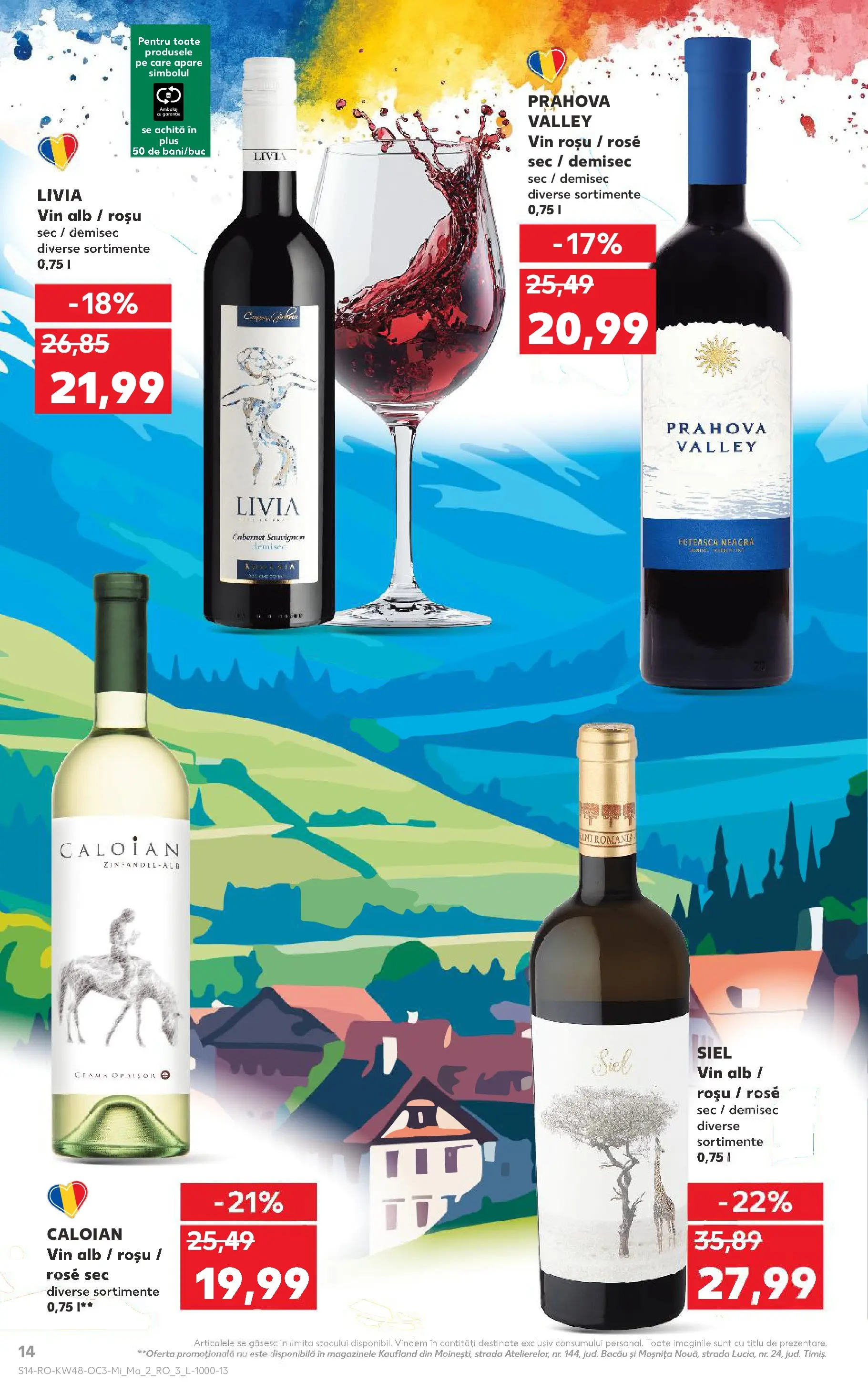 Catalog Kaufland - Arad 25.11.2025 - Revista si Oferta | Pagină: 14 | Produse: Vin