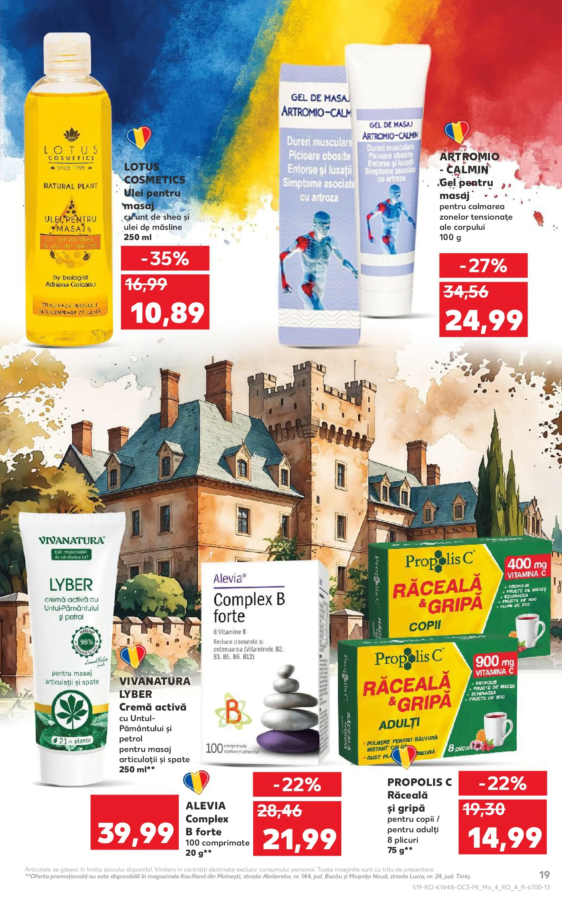 Catalog Kaufland - Viseu de Sus 26.11.2025 - Revista si Oferta | Pagină: 19 | Produse: Măsline, Unt, Cremă, Ulei