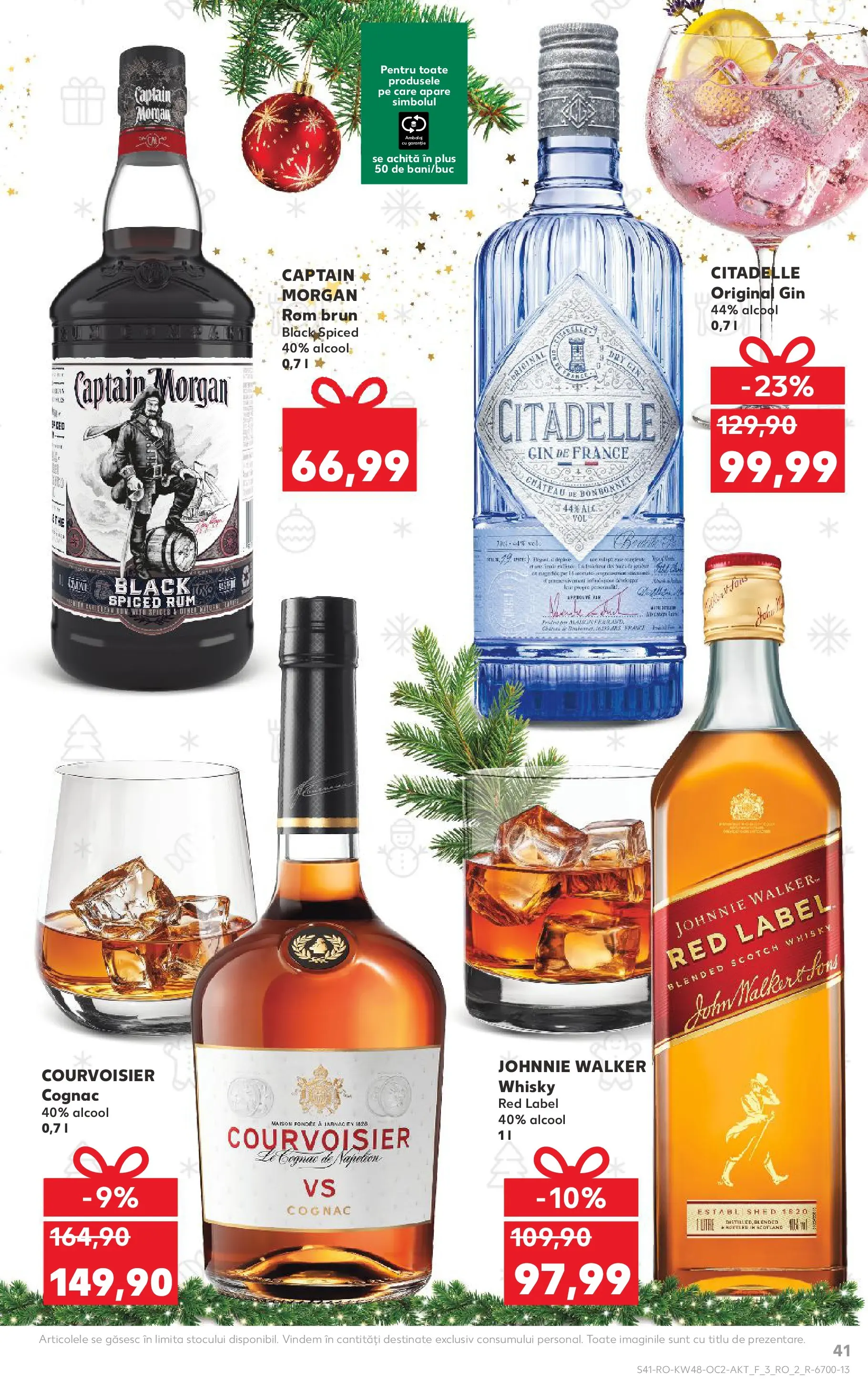 Catalog Kaufland - Comarnic 25.11.2025 - Revista si Oferta | Pagină: 41 | Produse: Rom, Gin
