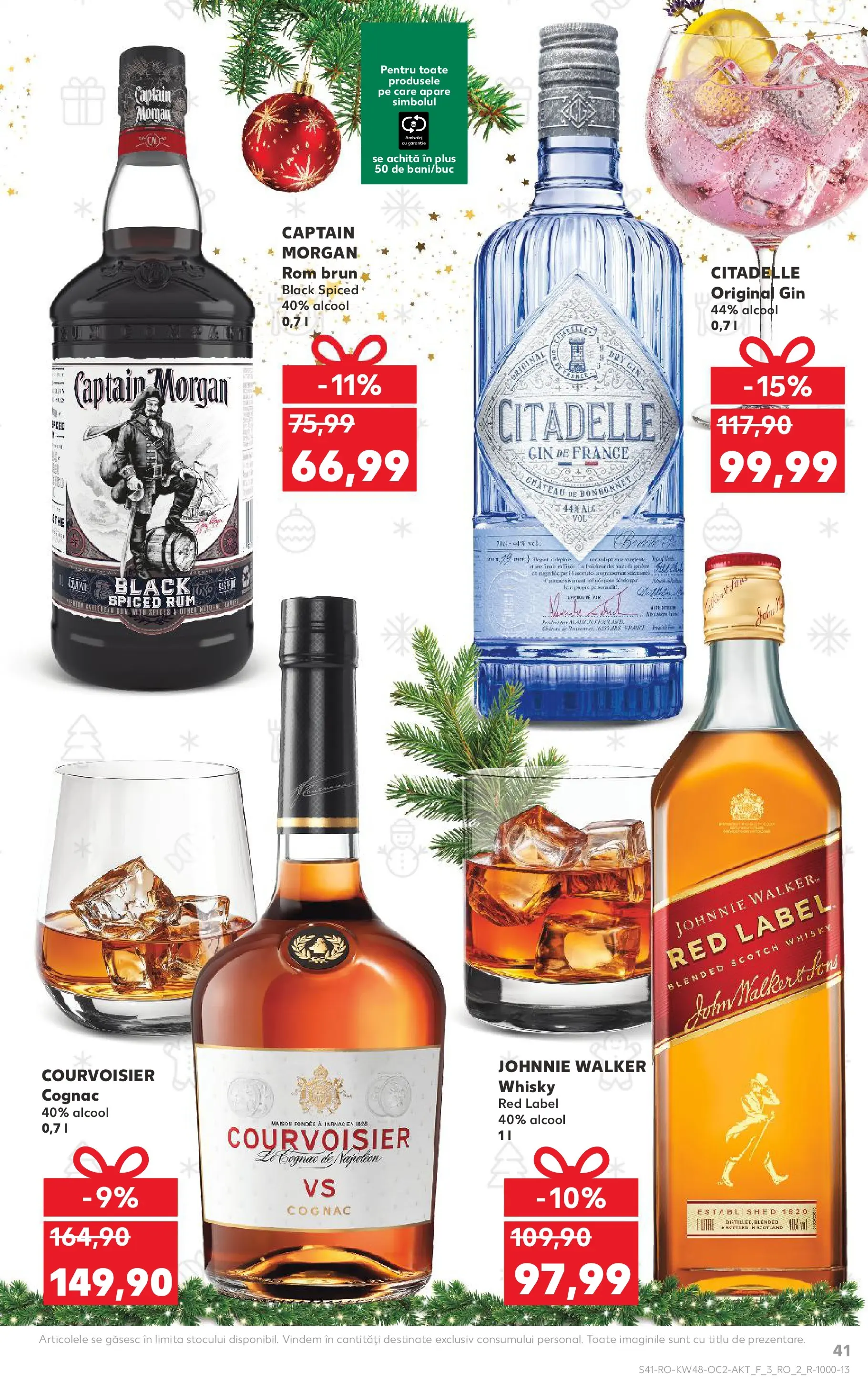 Catalog Kaufland - Domnesti 25.11.2025 - Revista si Oferta | Pagină: 41 | Produse: Rom, Gin