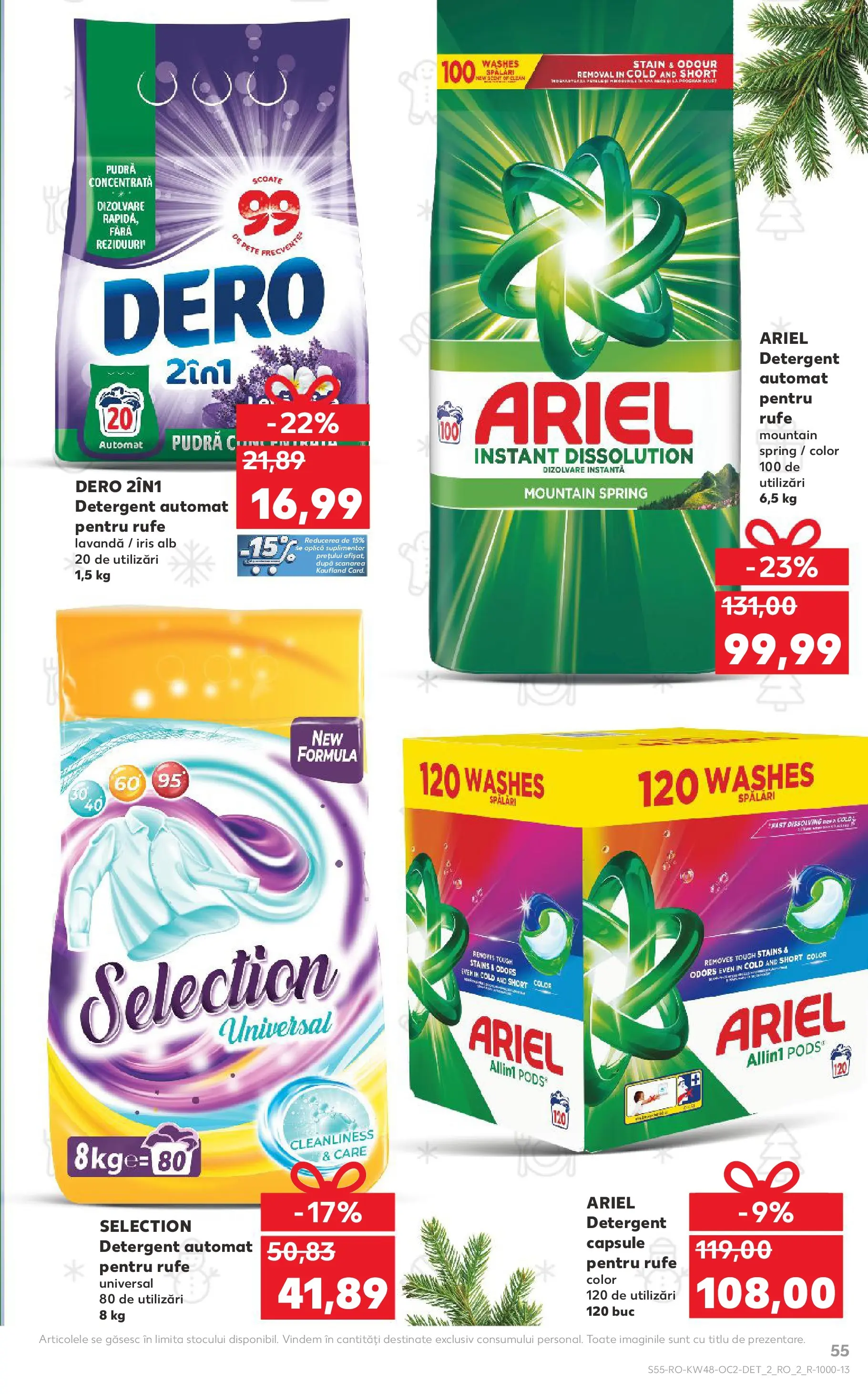 Catalog Kaufland - Domnesti 25.11.2025 - Revista si Oferta | Pagină: 55 | Produse: Pomelo, Kedi Ödül Oyuncakları, Pudră, Detergent