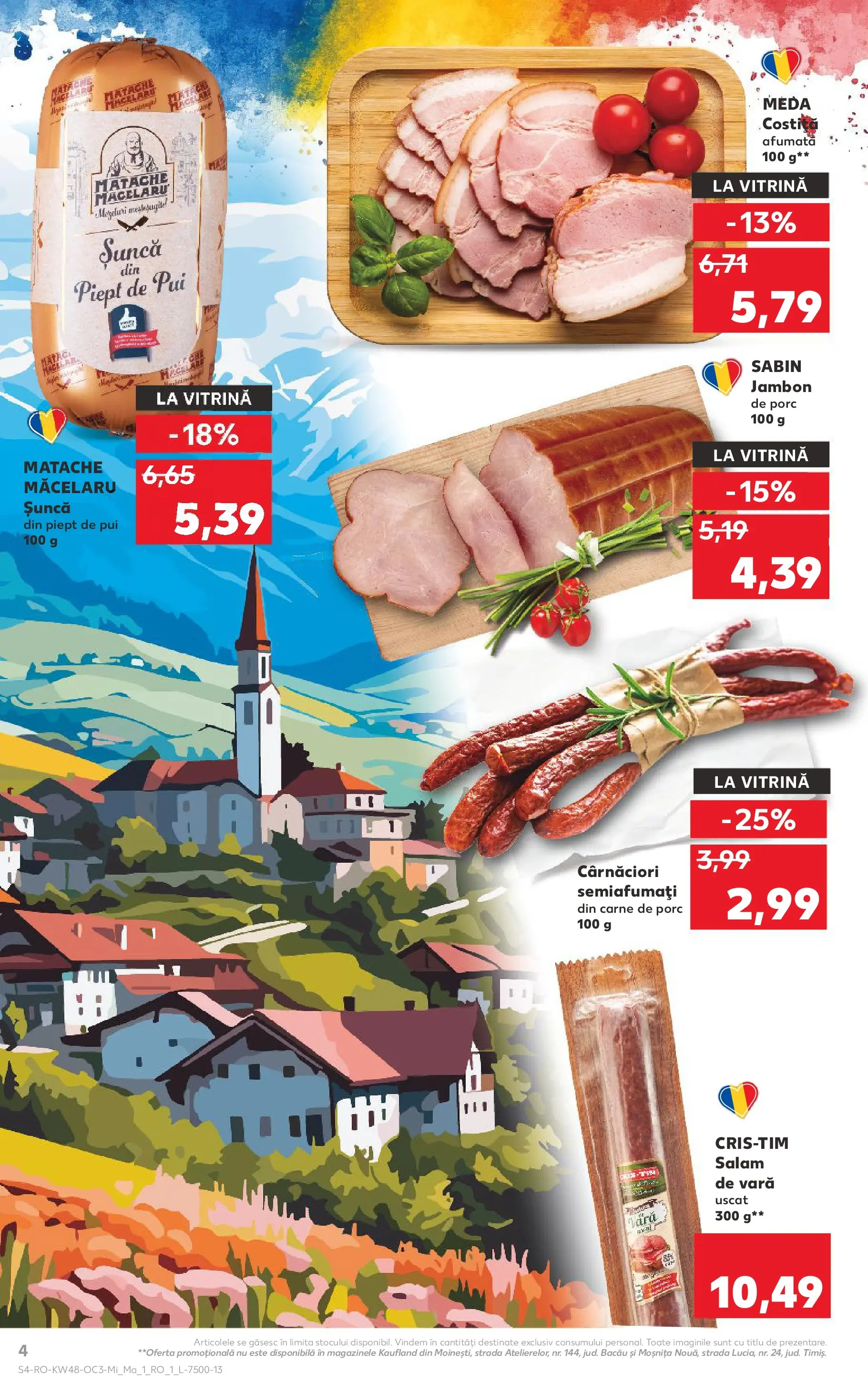 Catalog Kaufland - Viseu de Sus 26.11.2025 - Revista si Oferta | Pagină: 4 | Produse: Hacıyatmaz Kedi Oyuncağı, Bacon, Șuncă, Carne De Porc