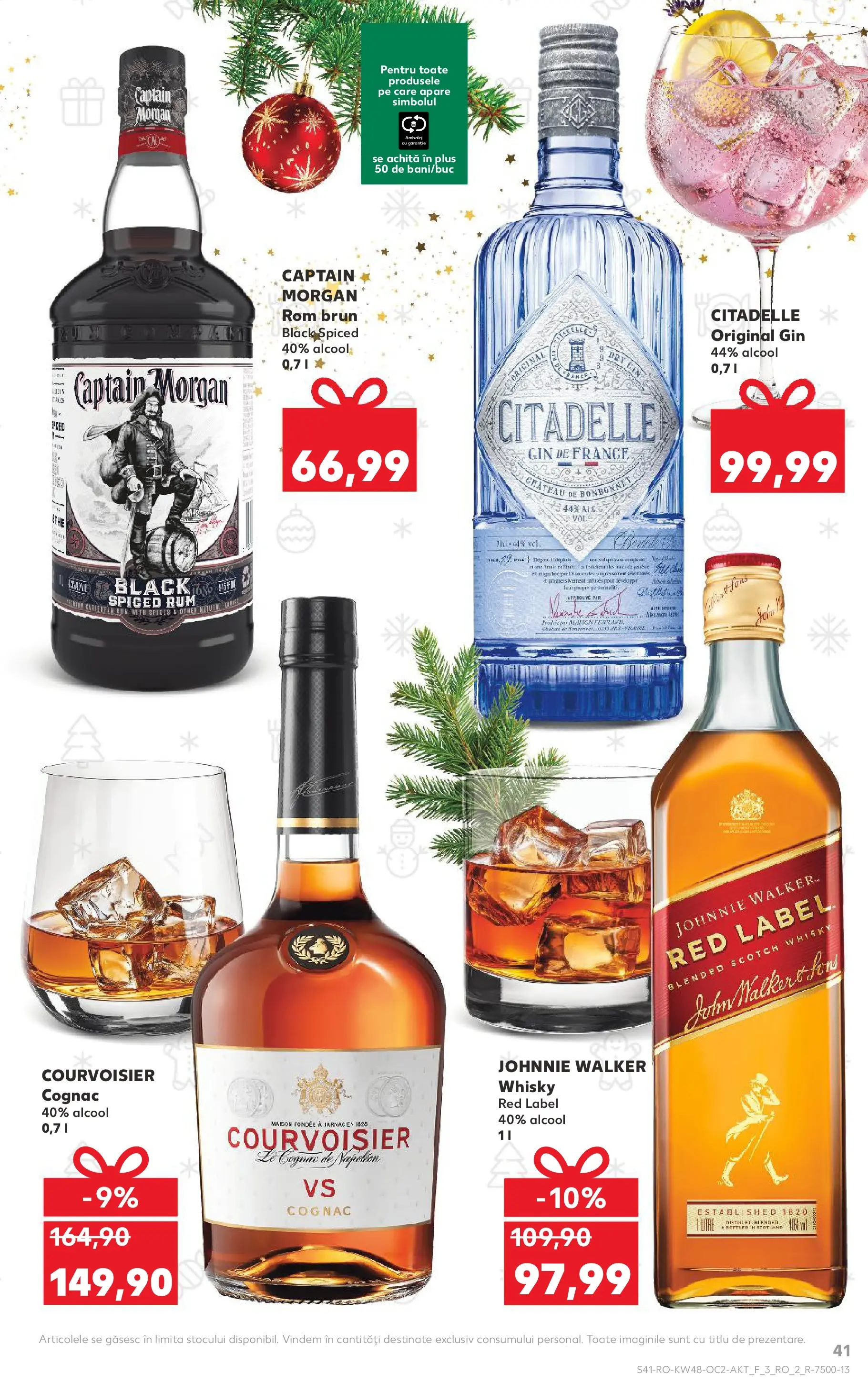 Catalog Kaufland - Viseu de Sus 26.11.2025 - Revista si Oferta | Pagină: 41 | Produse: Rom, Gin