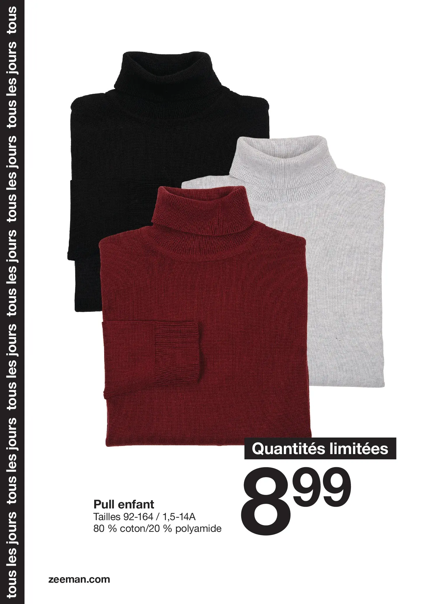 Zeeman - Zeeman catalogue à partir du 21/11/2025 - promo en ligne | Page: 10 | Produits: Pull
