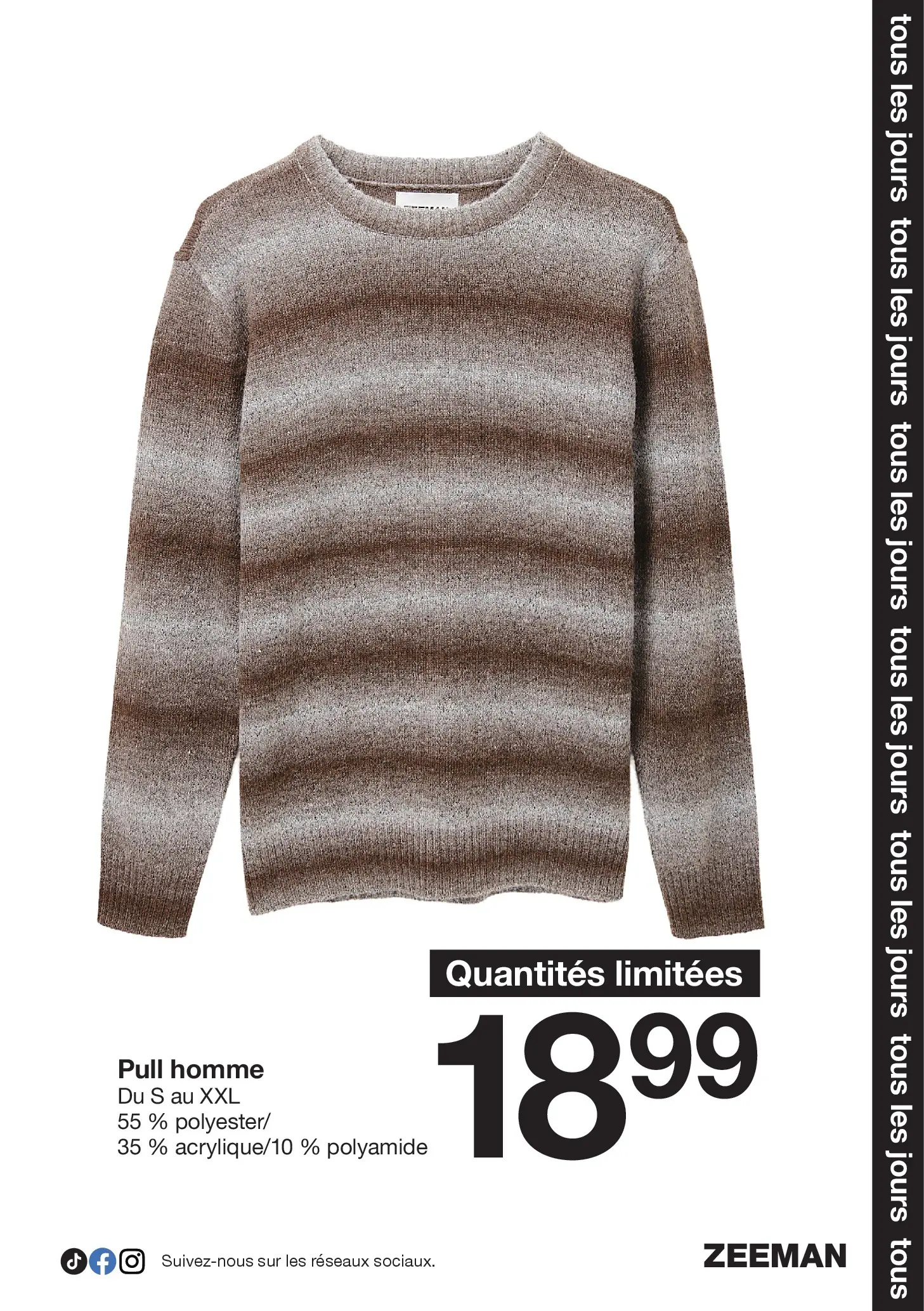 Zeeman - Zeeman catalogue à partir du 21/11/2025 - promo en ligne | Page: 11 | Produits: Pull