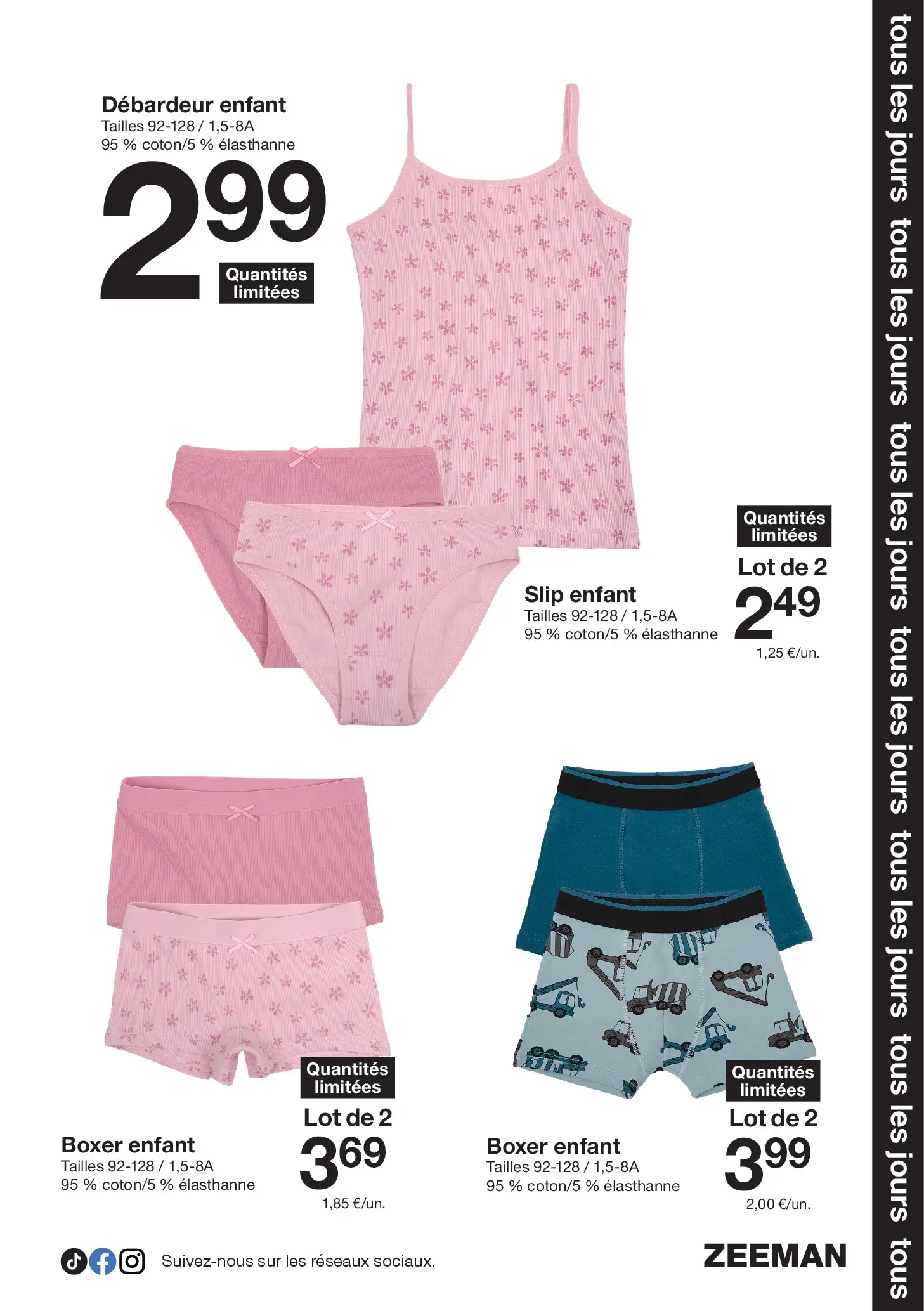 Zeeman - Zeeman catalogue à partir du 21/11/2025 - promo en ligne | Page: 19 | Produits: Débardeur