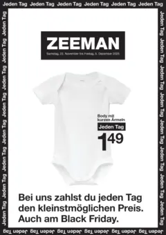 Zeeman - Wochen Angebote ab 21.11.2025 gültig