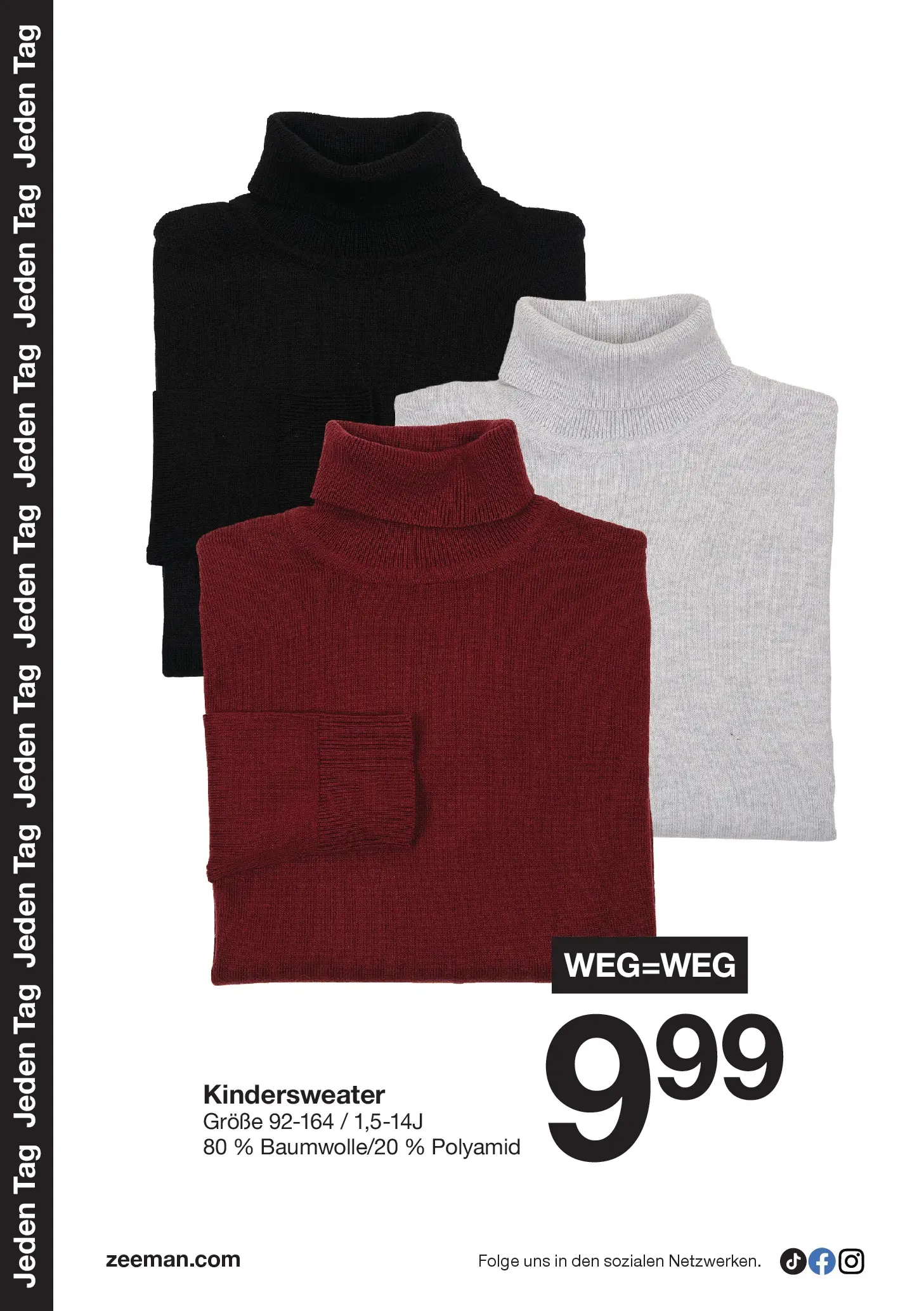 Zeeman - Wochen Angebote (ab 21.11.2025) zum Blättern | Seite: 10