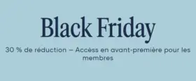 Black Friday 30 % de réduction