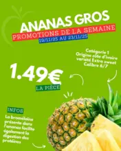 PROMOS FRAÎCHEUR DE LA SEMAINE CHEZ MARCHÉ FRAIS !