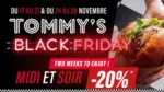 Tommy&rsquo;s Diner Caf&eacute; Black Friday - au 28.11.2025