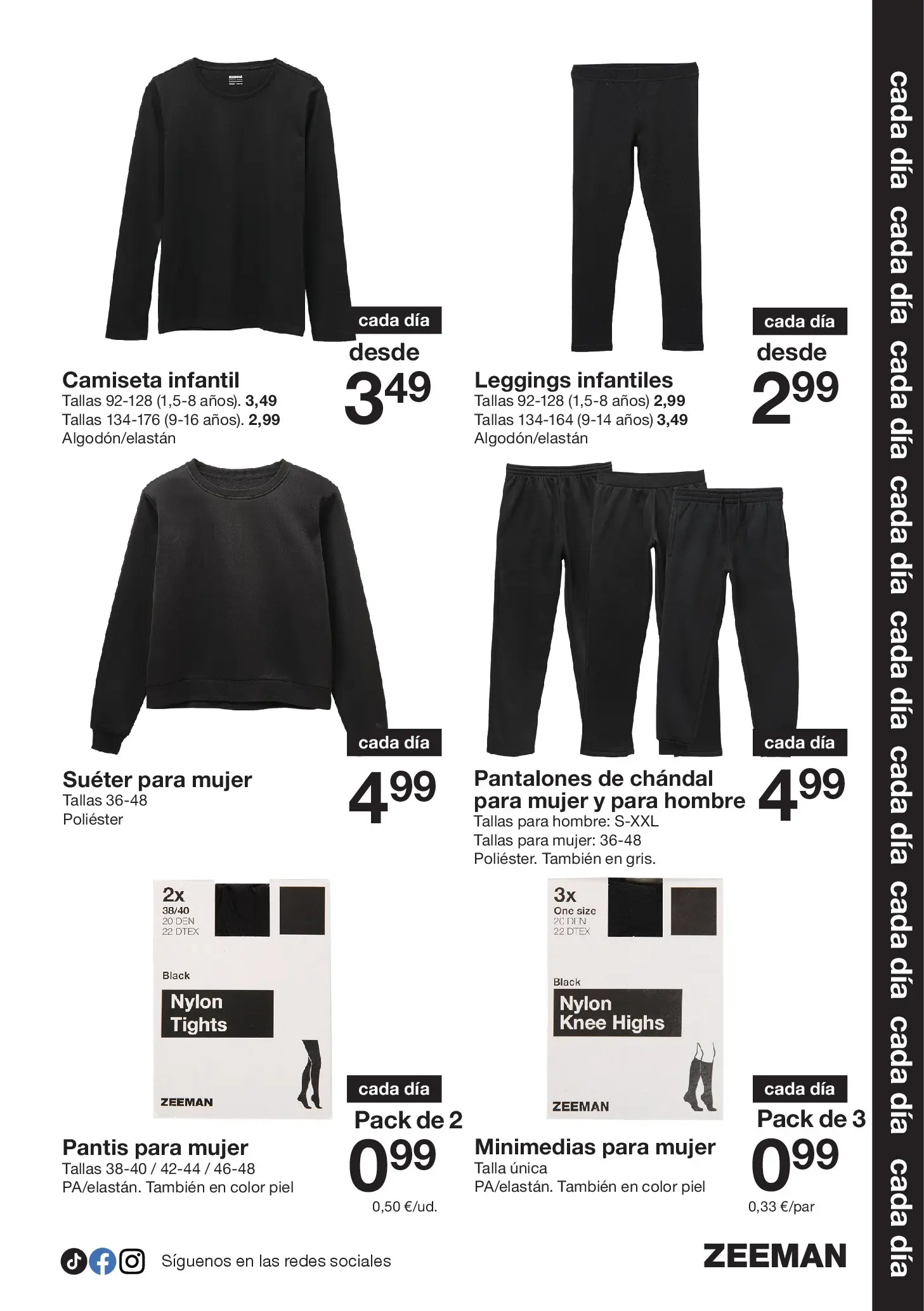 Ofertas - Folleto ZEEMAN 【Noviembre】 | Página: 5 | Productos: Suéter, Pantalones