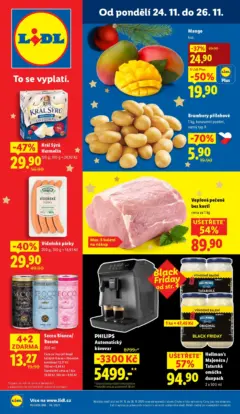 Náhled letáku Lidl Black Friday od 24.11.2025 Náhled letáku Lidl Black Friday od 24.11.2025