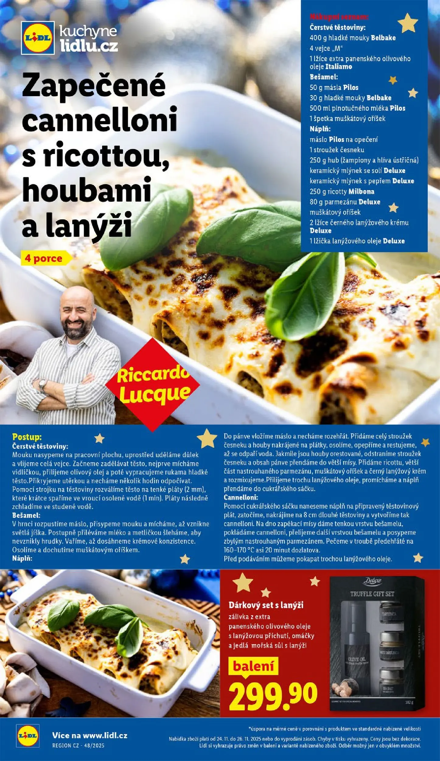 Lidl leták od 23.11.2025 - Nový akční leták | Strana: 42 | Produkty: Olivový olej, Milbona, Pánve, Bešamel