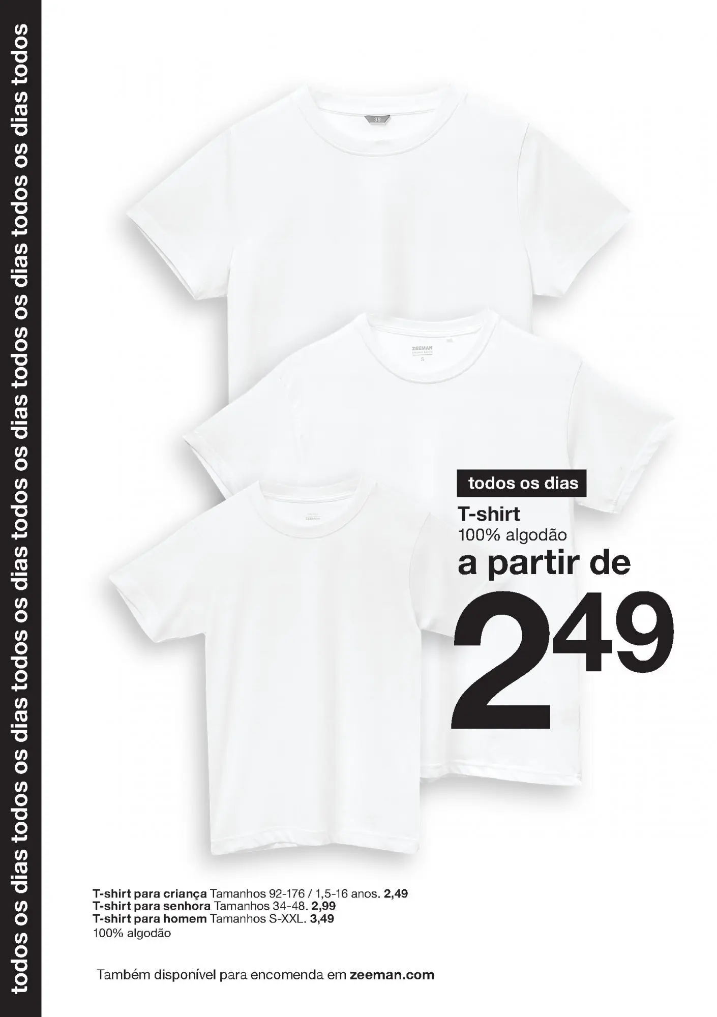 Ofertas - Folheto de Zeeman até 07.12.2025 » de 22/11/2025 - 07/12/2025 | Página: 4 | Produtos: Algodão