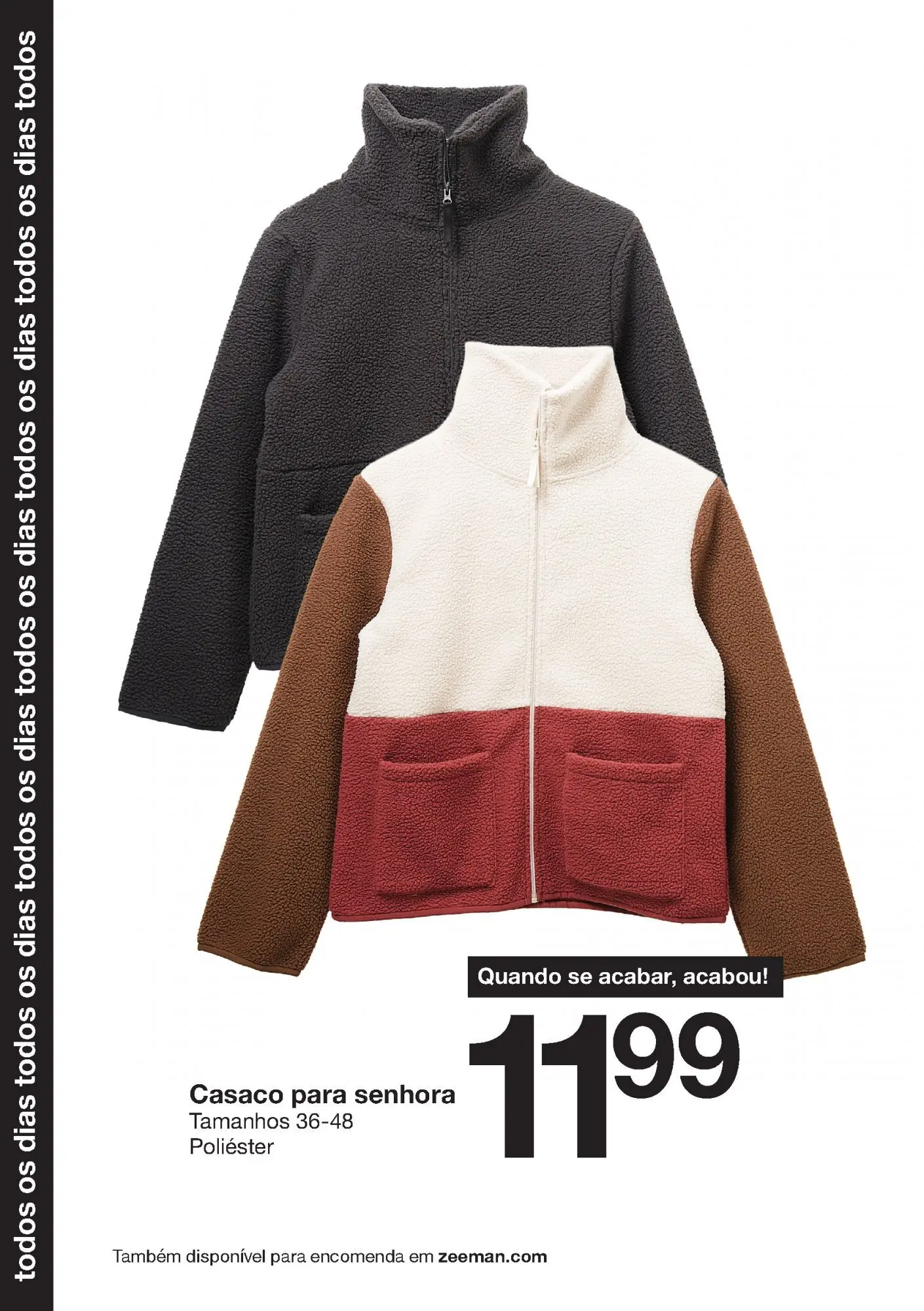 Ofertas - Folheto de Zeeman até 07.12.2025 » de 22/11/2025 - 07/12/2025 | Página: 8 | Produtos: Casaco