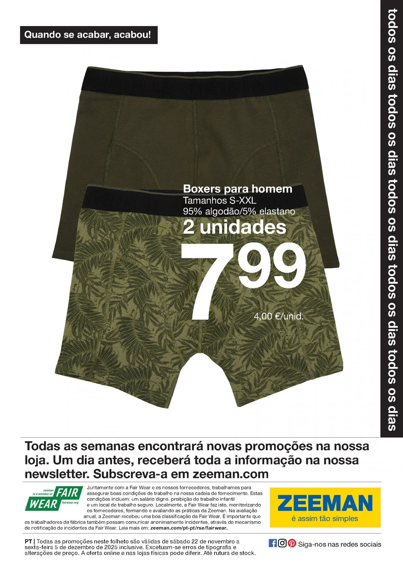 Ofertas - Folheto de Zeeman até 07.12.2025 » de 22/11/2025 - 07/12/2025 | Página: 23