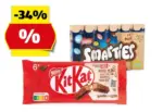 HOFER NESTLÉ Kitkat/Smarties, 249 g/ 340 g