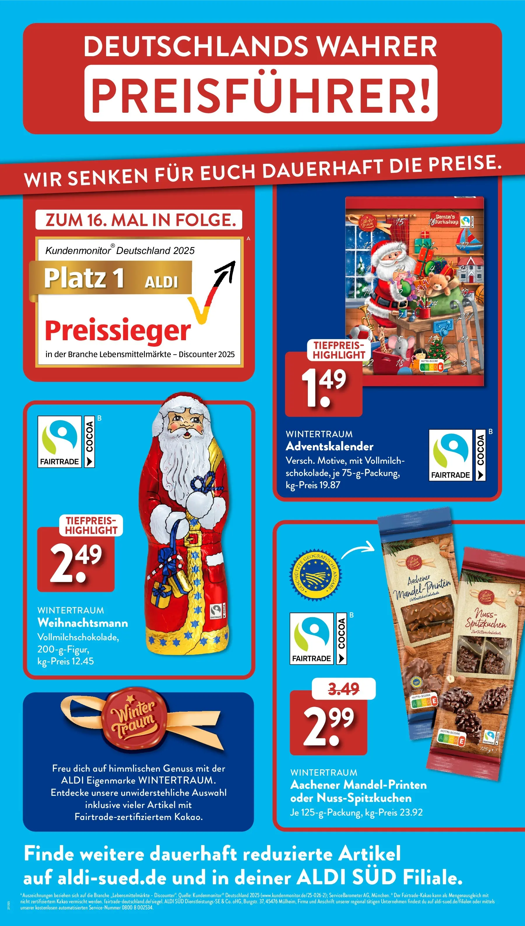 Aldi Süd - Aldi Süd: Wochenangebote (ab 30.11.2025) zum Blättern | Seite: 40
