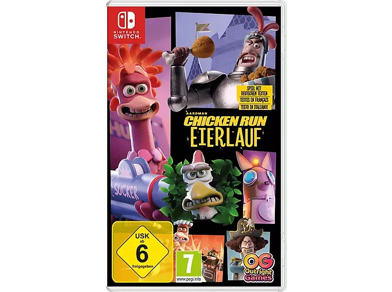 Chicken Run Eierlauf - [Nintendo Switch]