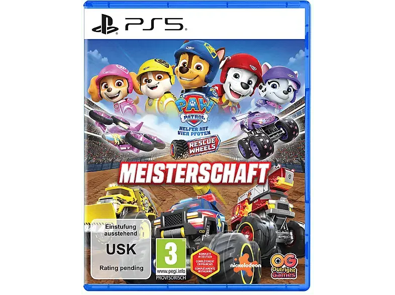 Paw Patrol Rescue Wheels Meisterschaft - [PlayStation 5]