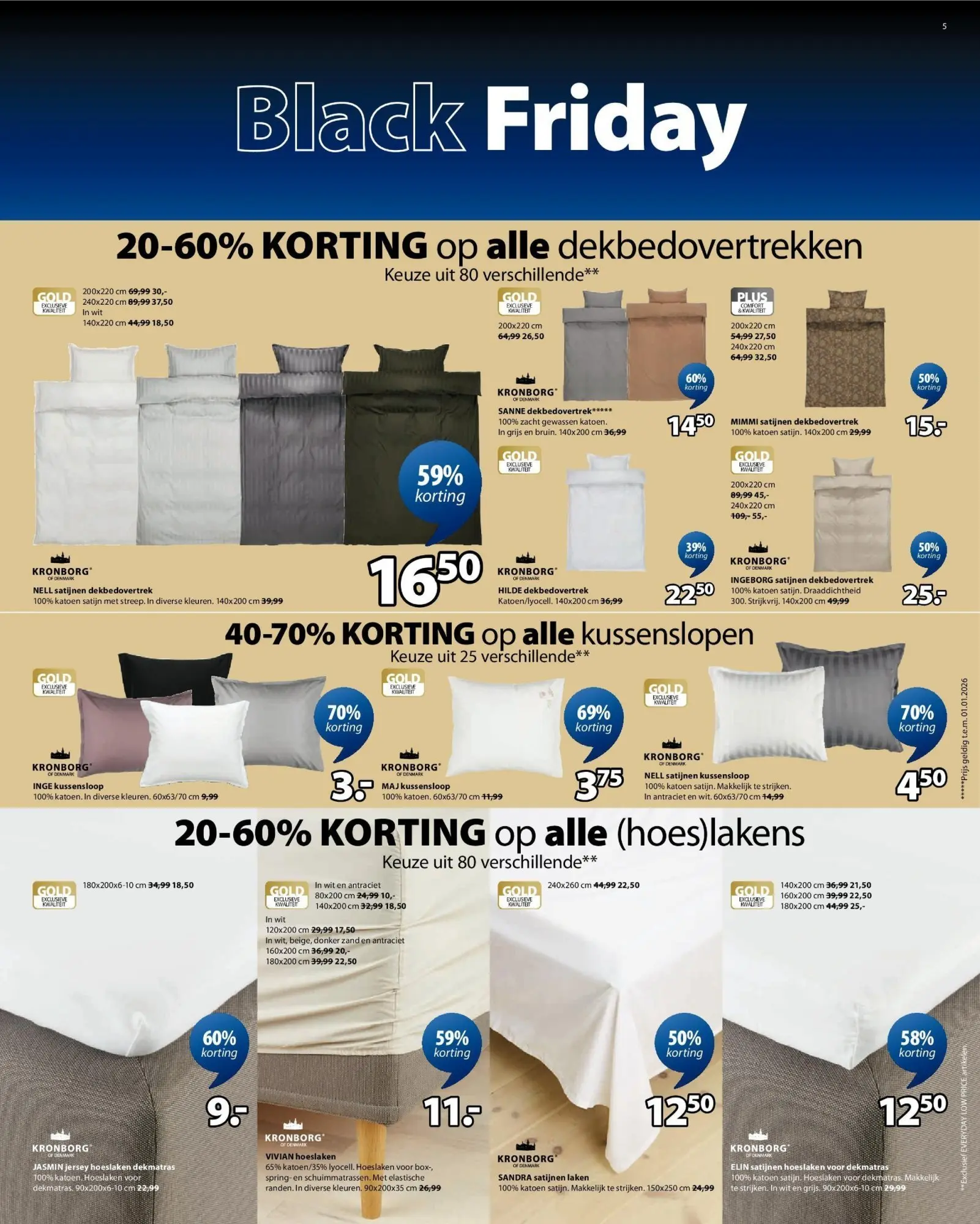 Folder JYSK BLACK FRIDAY 2025 vanaf 23/11 | Pagina: 5 | Producten: Box