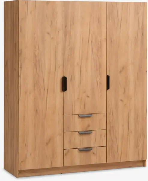 JYSK Dulap JENSLEV 144x176 3 uși stejar sălbatic