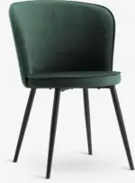 JYSK JYSK Scaun RISSKOV catifea verde &icirc;nchis - p&acirc;nă la 24-08-26