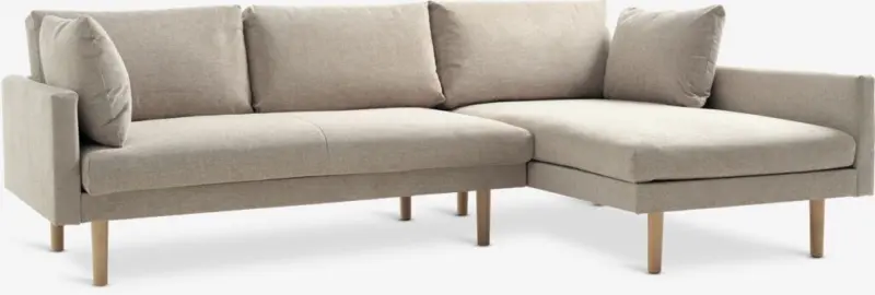 JYSK Colțar HVIDBJERG dreapta nisipiu