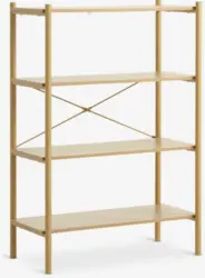 JYSK Etajeră LINDVED 4 rafturi stejar natur