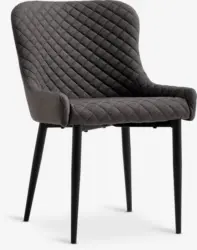 JYSK Scaun PEBRINGE gri/negru
