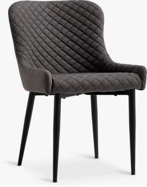 JYSK Scaun PEBRINGE gri/negru