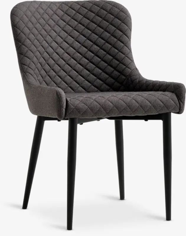 JYSK Scaun PEBRINGE gri/negru