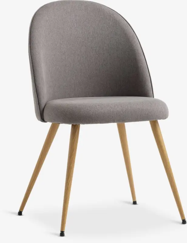 JYSK Scaun KOKKEDAL gri/stejar natur