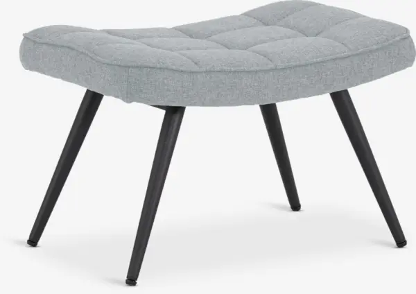 JYSK Taburet ULDUM gri/negru
