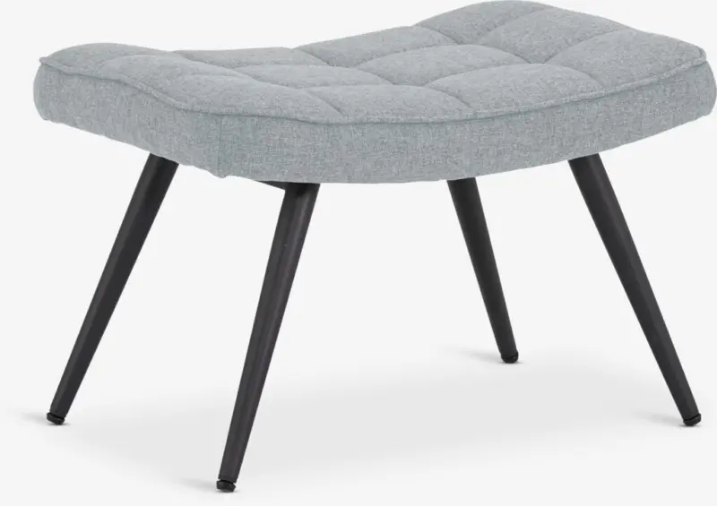 JYSK Taburet ULDUM gri/negru