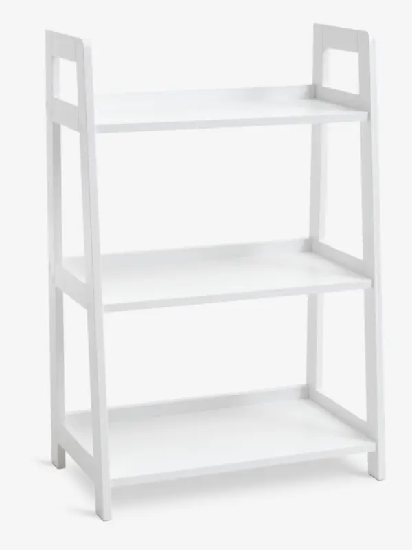JYSK Etajeră HERNING 3 rafturi albă